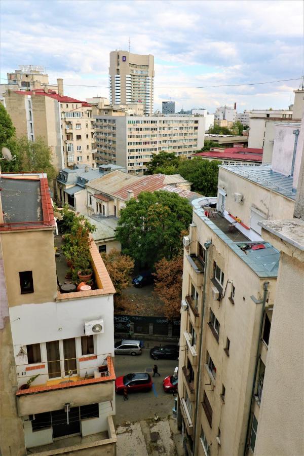 Athenee Palace Apartment - Panoramic View Terrace & Balcony - Free Minibar Bucharest Exterior photo